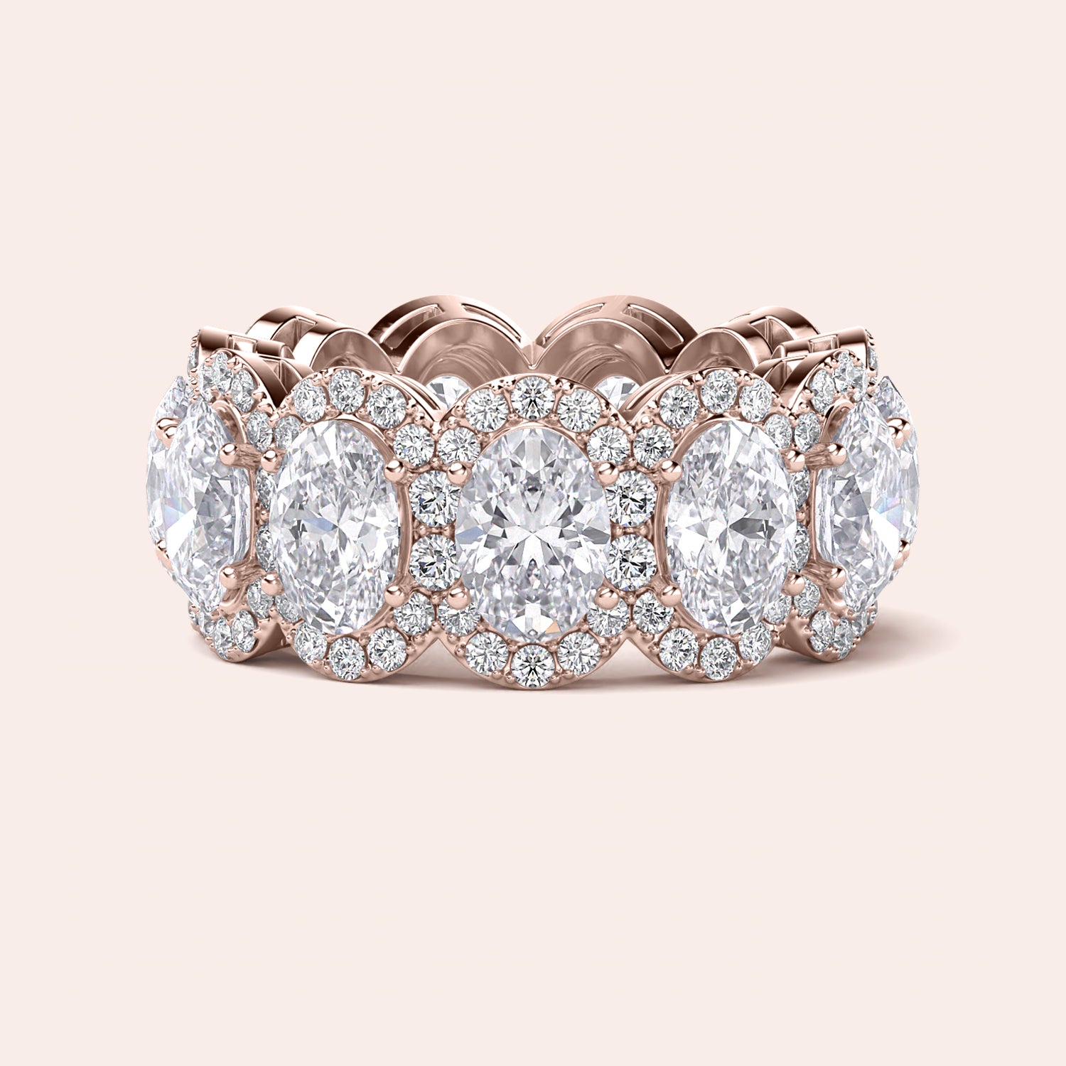 Elegant rose gold eternity band featuring marquise-cut diamonds, available in 14K and 18K gold or platinum.  Wedding band design. |
 
 
 
 
 #14KRecycledRoseGold
 #18KRecycledRoseGold