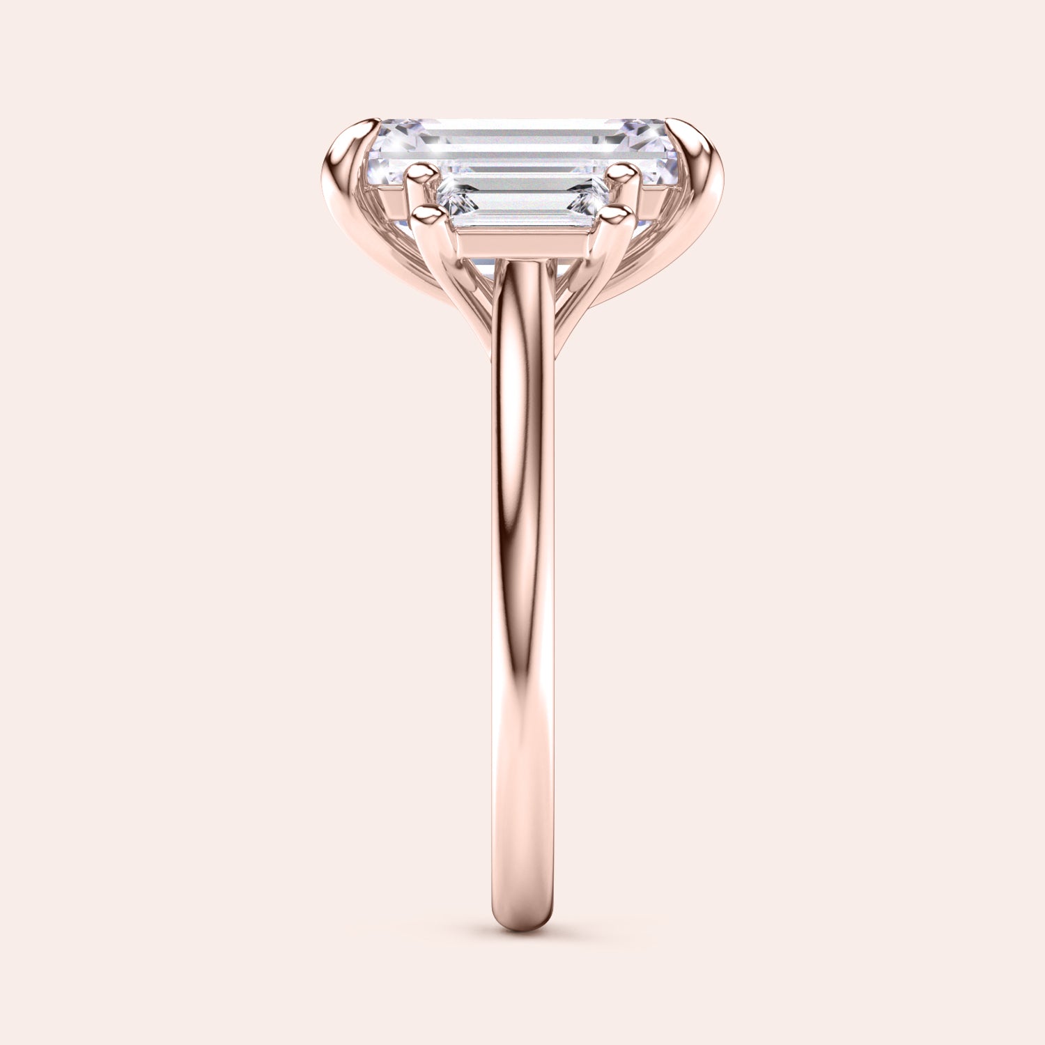 Rose gold teardrop halo engagement ring set featuring pear-shaped diamond, with options in 14K, 18K, or platinum settings.|
#14KRecycledRoseGold
#18KRecycledRoseGold