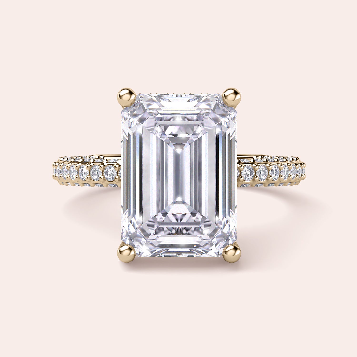 Exquisite pear-shaped diamond ring in 14K/18K gold or platinum, adorned with halo diamond accents for an elegant touch.|
#14KRecycledYellowGold
#18KRecycledYellowGold