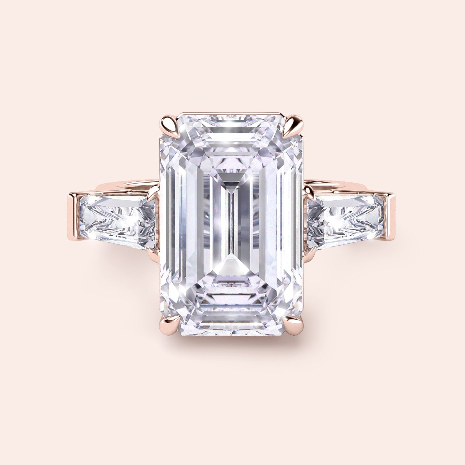 Rose Gold pear-shaped diamond engagement ring withPave band, available in 14K/18K gold or platinum, features an exquisite centerpiece.|
#14KRecycledRoseGold
#18KRecycledRoseGold