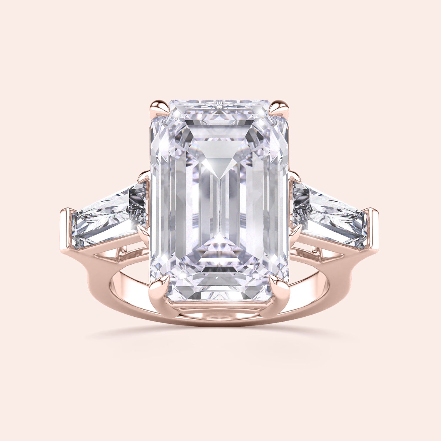 Rose Gold pear-shaped diamond engagement ring withPave band, available in 14K/18K gold or platinum, features an exquisite centerpiece.|
#14KRecycledRoseGold
#18KRecycledRoseGold