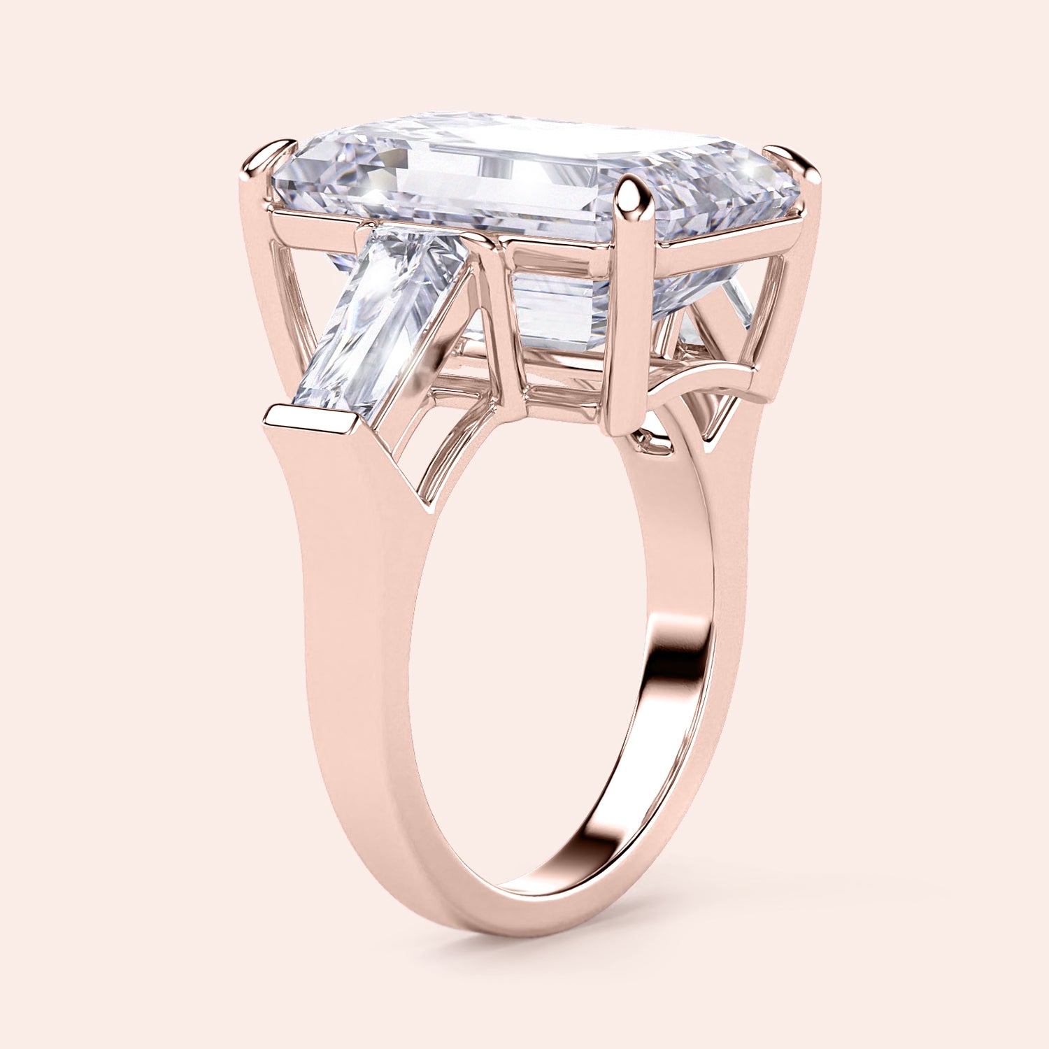 Rose Gold pear-shaped diamond engagement ring withPave band, available in 14K/18K gold or platinum, features an exquisite centerpiece.|
#14KRecycledRoseGold
#18KRecycledRoseGold