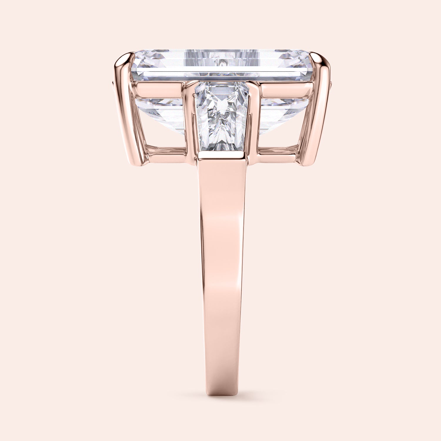 Rose Gold pear-shaped diamond engagement ring withPave band, available in 14K/18K gold or platinum, features an exquisite centerpiece.|
#14KRecycledRoseGold
#18KRecycledRoseGold