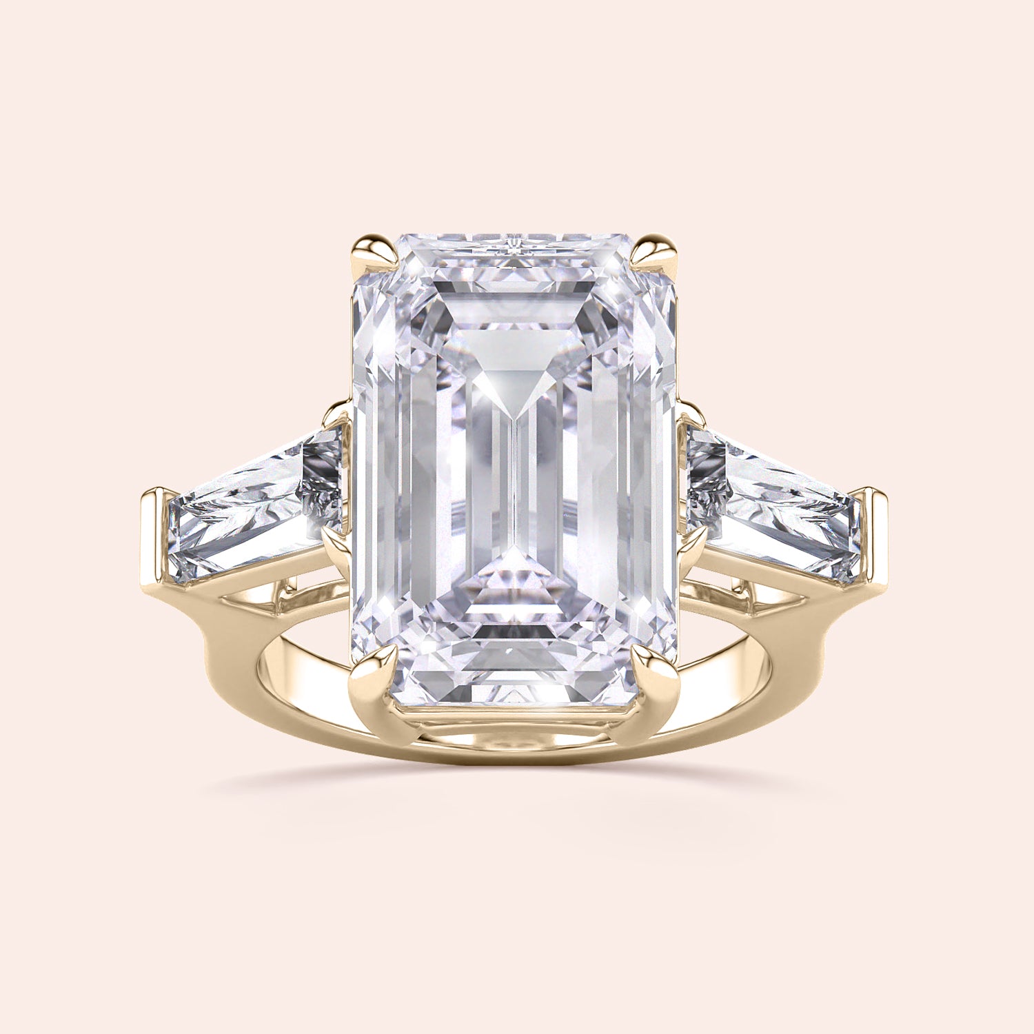 Exquisite pear-shaped diamond ring in 14K/18K gold or platinum, adorned with halo diamond accents for an elegant touch.|
#14KRecycledYellowGold
#18KRecycledYellowGold
