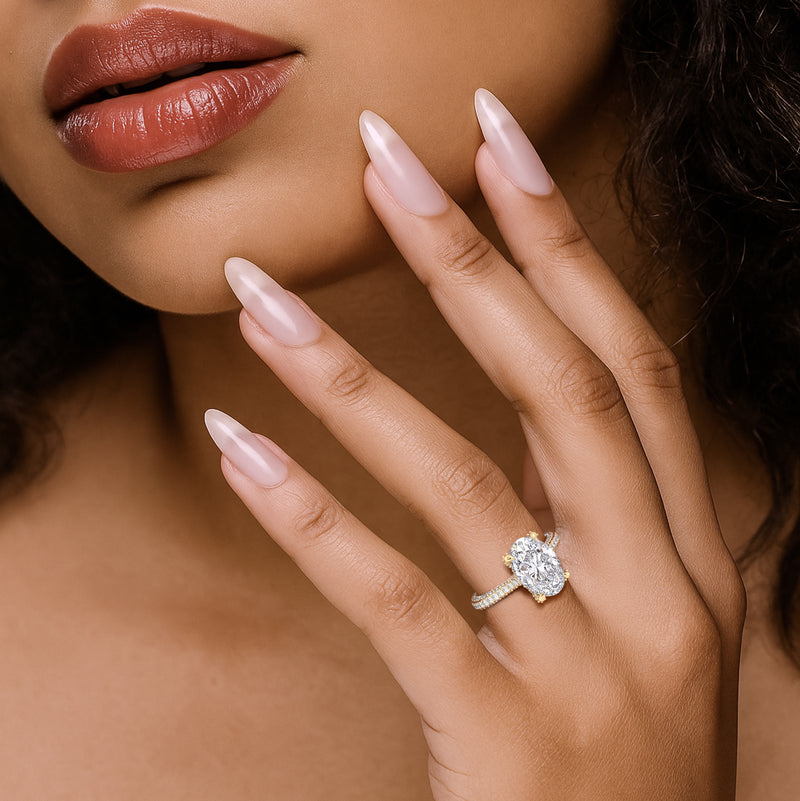 Oval Engagement Rings