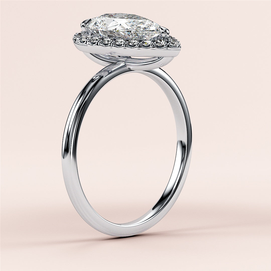 Radiant 14K/18K White Gold Engagement Ring with Princess-Cut Diamond andPave Setting, Luxurious and Stunning Design.|

#14KRecycledWhiteGold
#18KRecycledWhiteGold








#Platinum