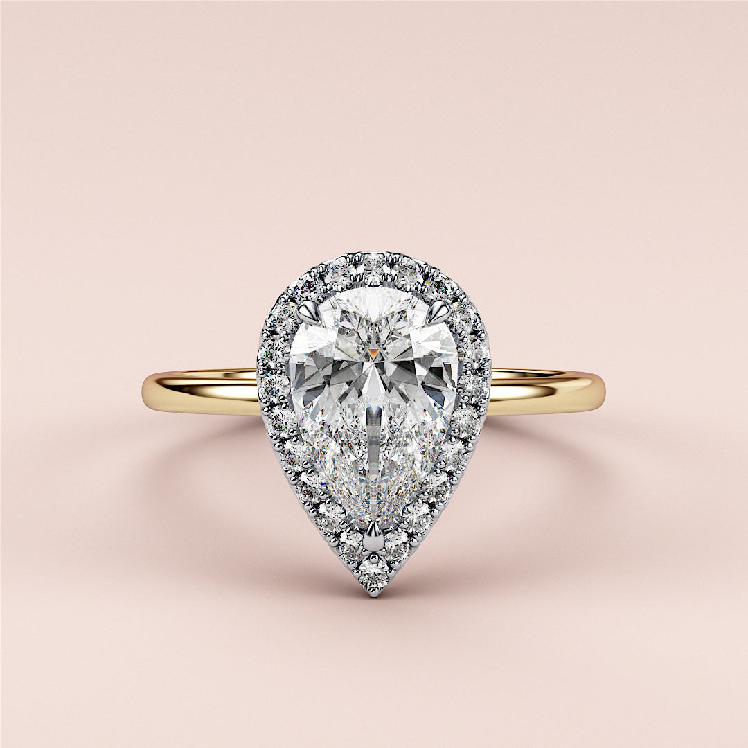 Radiant cut diamond engagement ring in 14K yellow gold with split-shank design and round diamond accents for a stunning look.|




#14KRecycledYellow/WhiteGold
#18KRecycledYellow/WhiteGold





