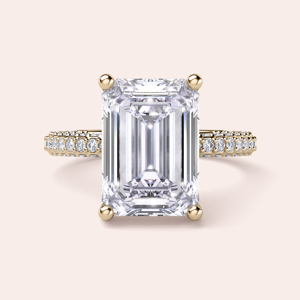Exquisite pear-shaped diamond ring in 14K/18K gold or platinum, adorned with halo diamond accents for an elegant touch.