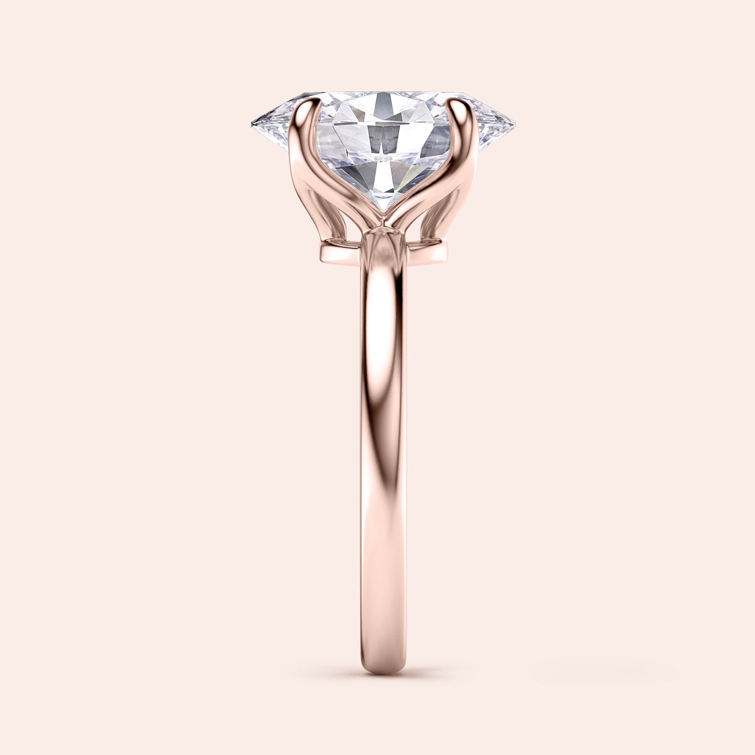 "Elegant 14K rose gold engagement ring with sparkling heart-shaped diamond in a stunning tulip mount design."|







#14KRecycledRoseGold
#18KRecycledRoseGold


