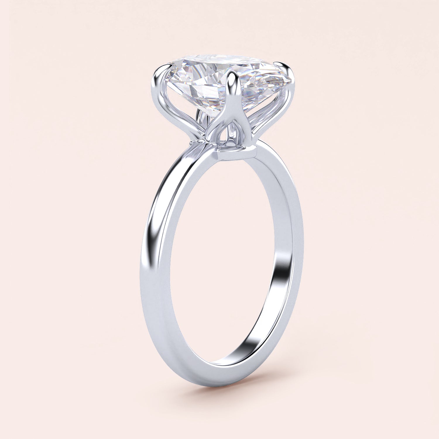 "Elegant white gold solitaire engagement ring with a round diamond, available in 14K or 18K gold or platinum."|

#14KRecycledWhiteGold
#18KRecycledWhiteGold








#Platinum