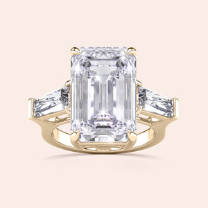 Exquisite pear-shaped diamond ring in 14K/18K gold or platinum, adorned with halo diamond accents for an elegant touch.